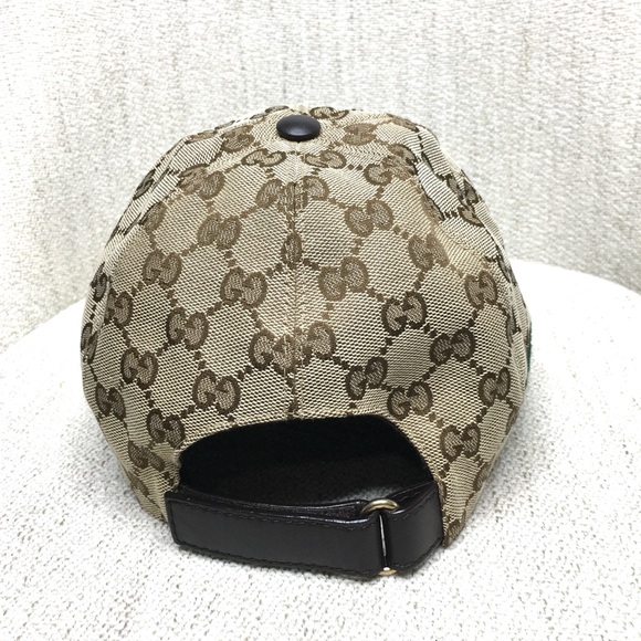 Authentic Gucci unisex brown monogram hat - Picture 5 of 16